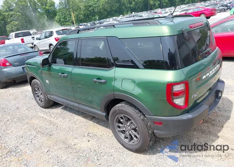 2024 Ford Bronco Sport Big Bend из США, поврежденный, VIN 3FMCR9B6XRRE72577